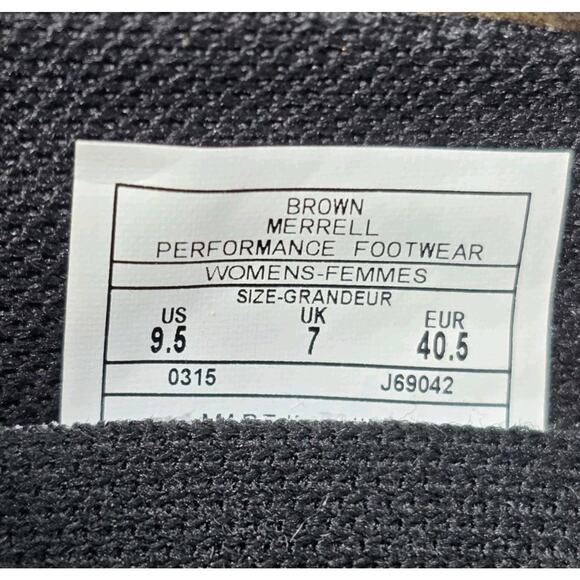 Merrell Women's Veranda Emme Mary Jane Two Toned Brown Shoes Size 9.5 - Picture 7 of 10